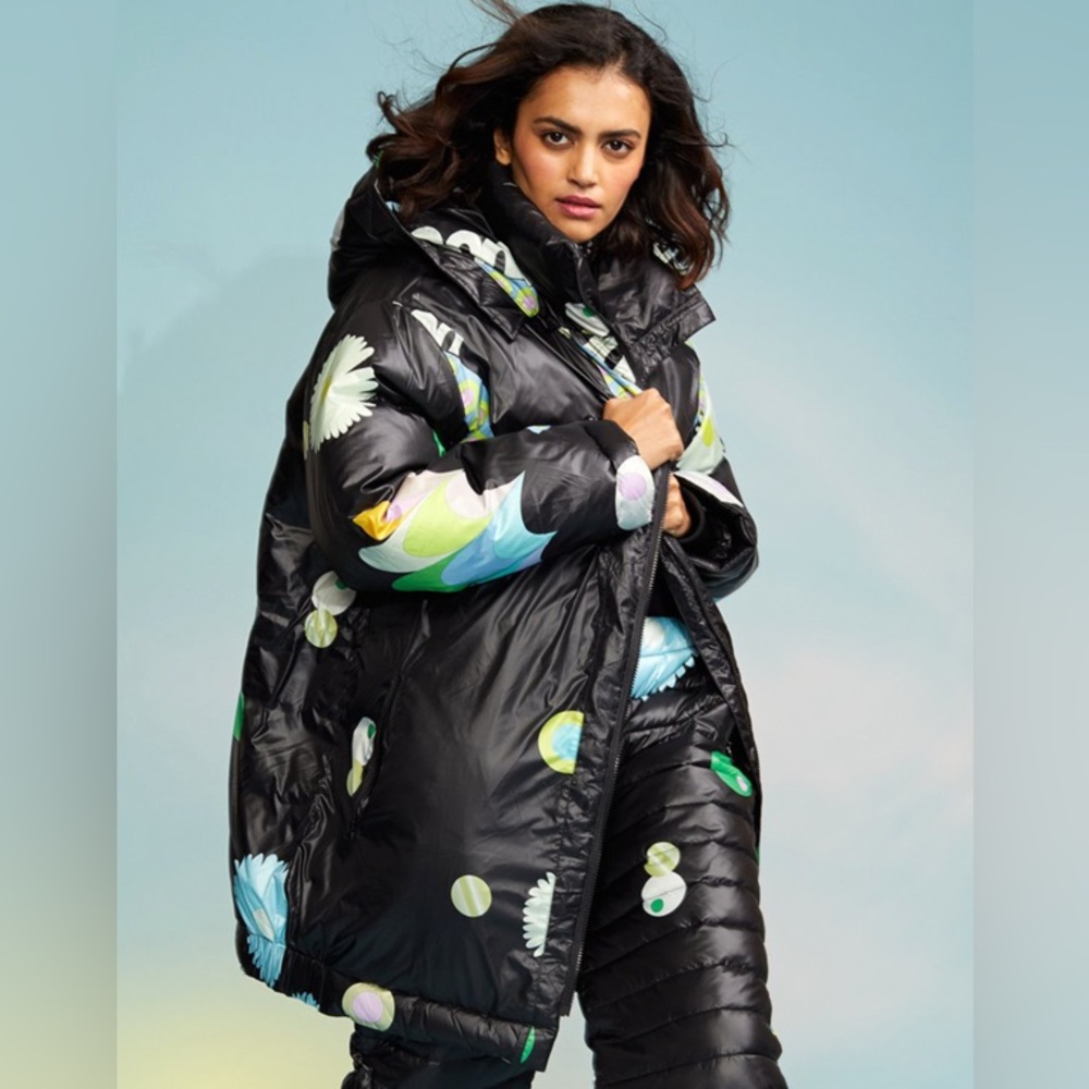 625$ Cynthia Cosmic Puffer jacket - Picture 1 of 4